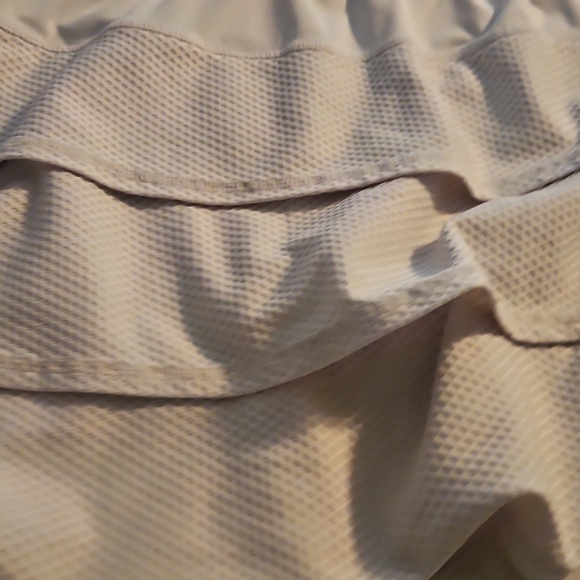 Soft Cream Ruffled Skort - Picture 3 of 4